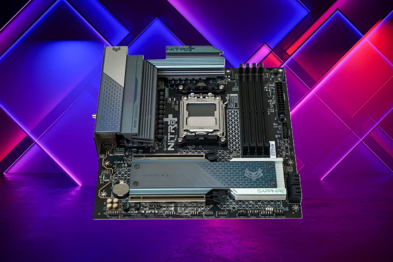 Sapphire has released a motherboard with support for DDR5-8000 memory – the B850M NITRO+ Sapphire has released a motherboard with support for DDR5-8000 memory – the B850M NITRO+
