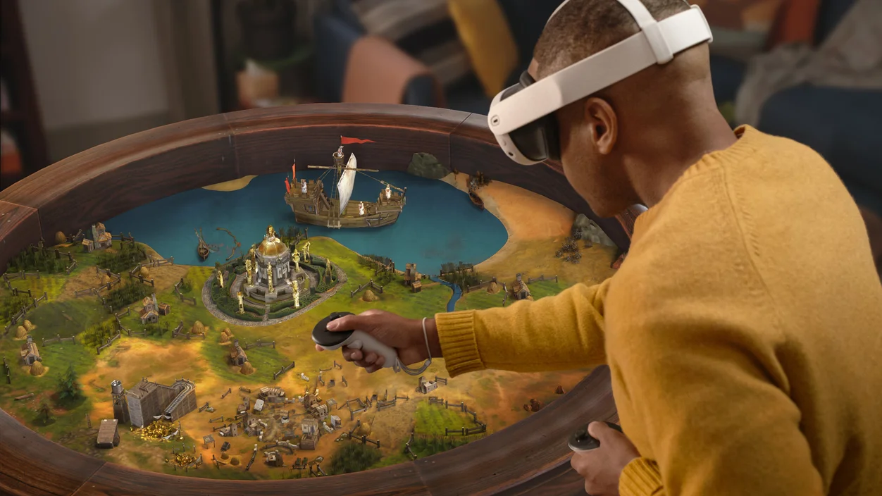 Civilization VII will be released in VR in the spring of 2025 on Meta* Quest