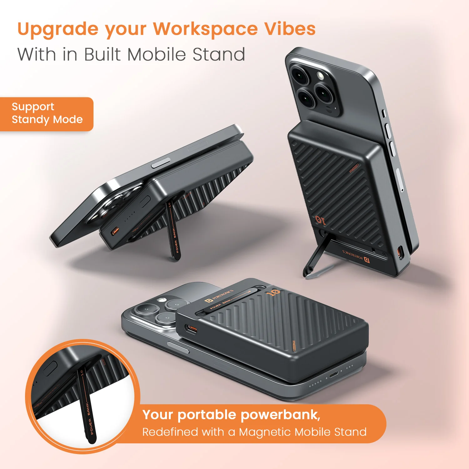 Portronics introduced the Chyro Magnetic Wireless Powerbank with MagSafe support