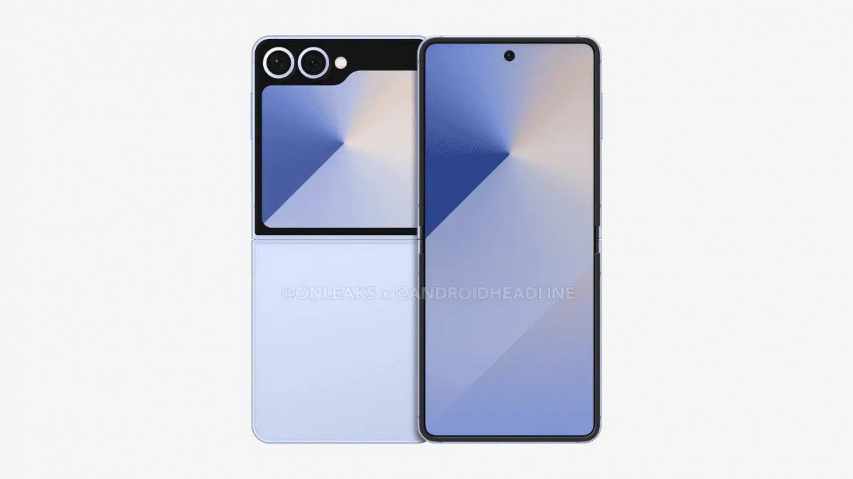 Samsung Galaxy Z Flip7: leaked CAD renders