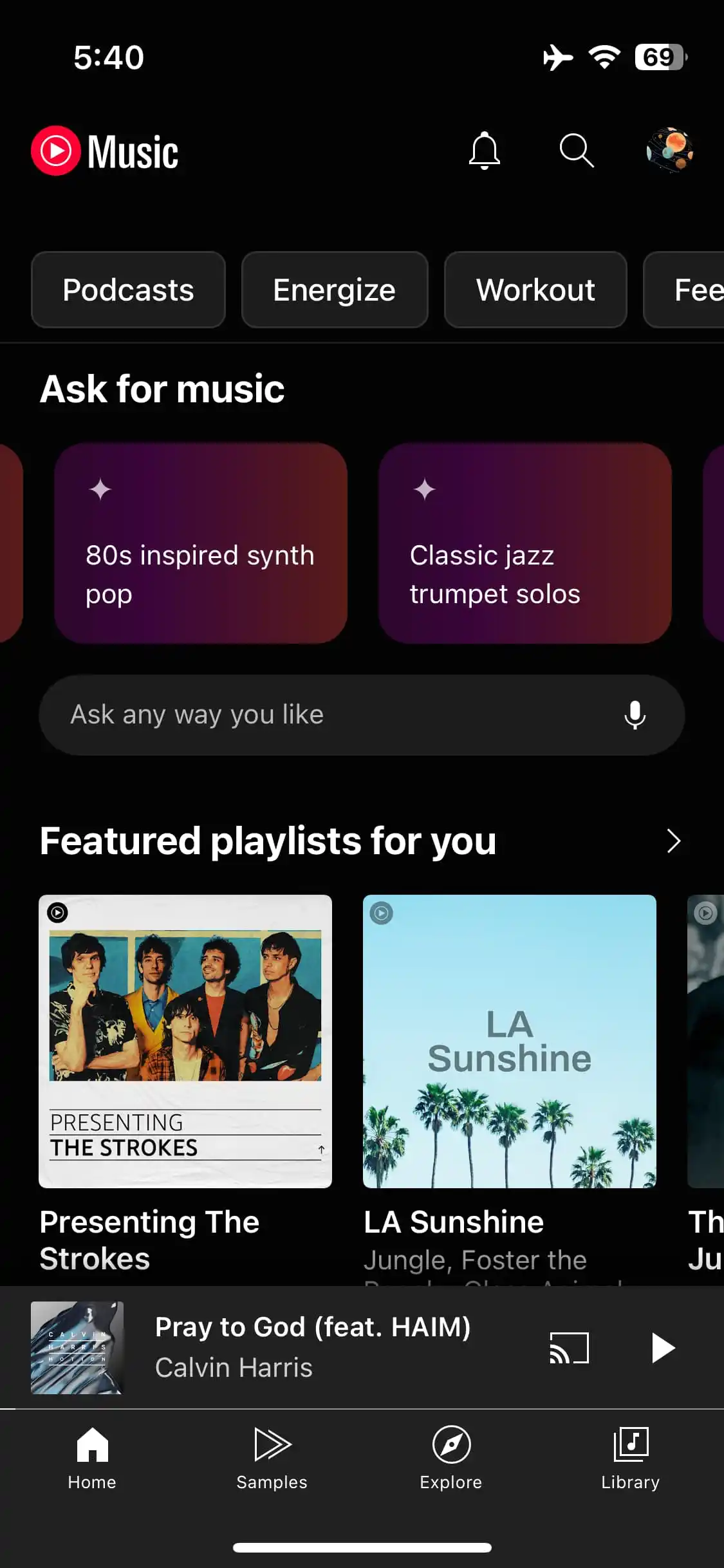 YouTube Music unveiled AI radio "Ask Music" for iPhone and iPad | Image 2 YouTube Music unveiled AI radio "Ask Music" for iPhone and iPad (1 9)