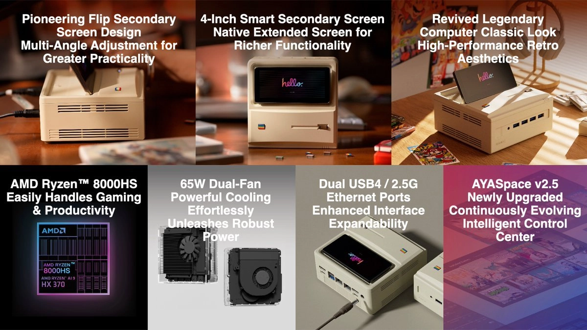 AyaNeo re-releases last year's AM01S mini PC with built-in screen | Image 4 AyaNeo re-releases last year's AM01S mini PC with built-in screen (2qwpcab1ukhu)