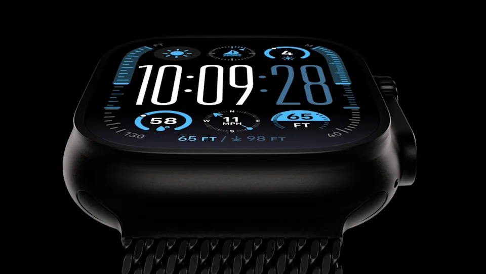 An Apple Watch with built-in cameras and support for artificial intelligence features is reportedly in development