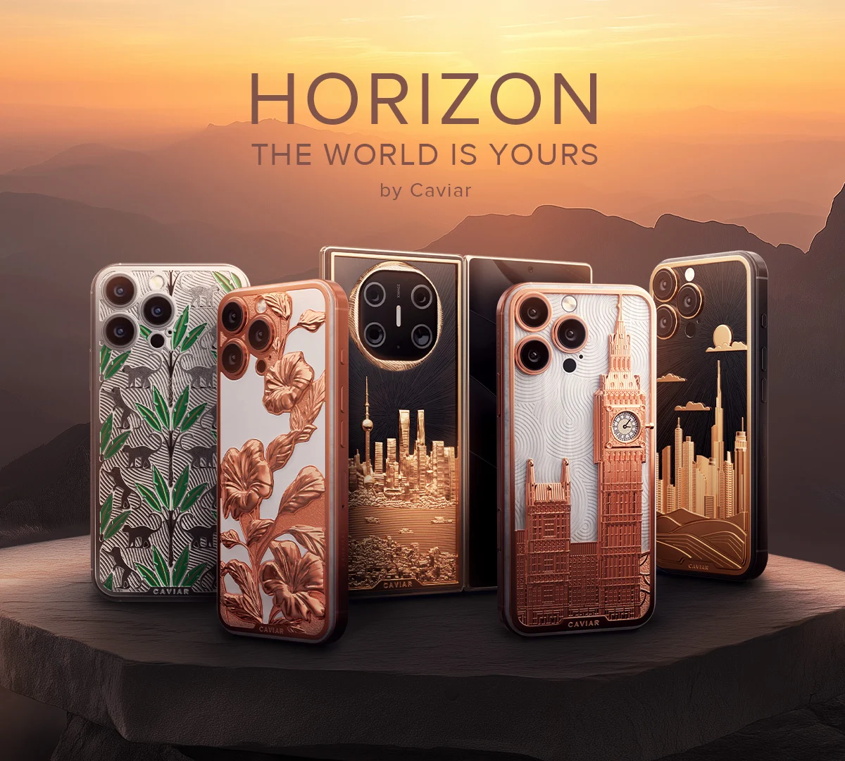 Caviar introduces Horizon smartphone collection inspired by famous cities around the world Caviar introduces Horizon smartphone collection inspired by famous cities around the world