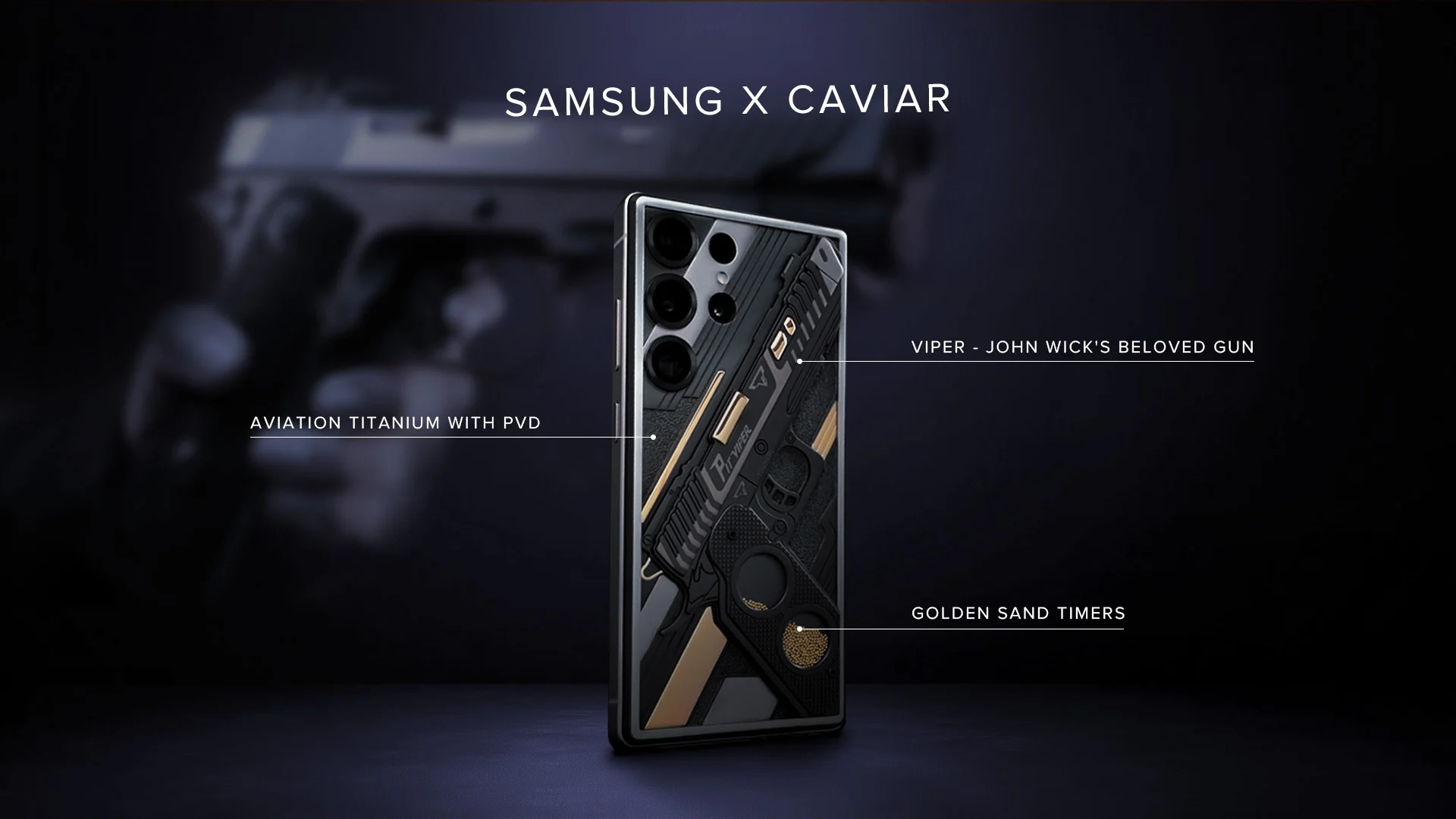 Galaxy S25 Ultra Viper: Caviar has created a John Wick-inspired phone Galaxy S25 Ultra Viper: Caviar has created a John Wick-inspired phone
