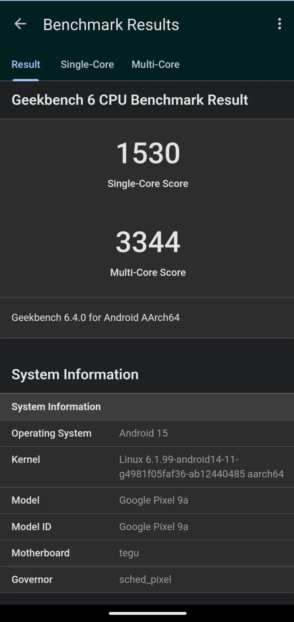 Google Pixel 9a flashed in Geekbench and AnTuTu tests: what's known about performance | Image 1 Google Pixel 9a flashed in Geekbench and AnTuTu tests: what's known about performance (gmdw0qybwaa 6 u 968x2048 1)