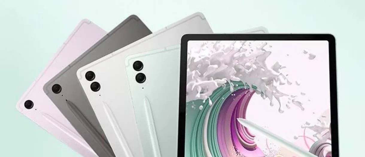 Samsung Galaxy Tab S10 FE+: first look at the design of the new tablet