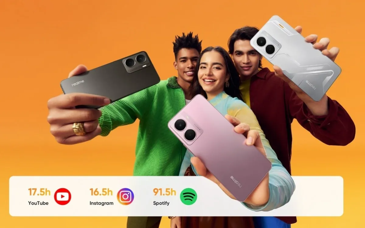 Realme P3 unveiled officially: AMOLED screen, Snapdragon 6 Gen 4 and 6000 mAh battery | Image 1 Realme P3