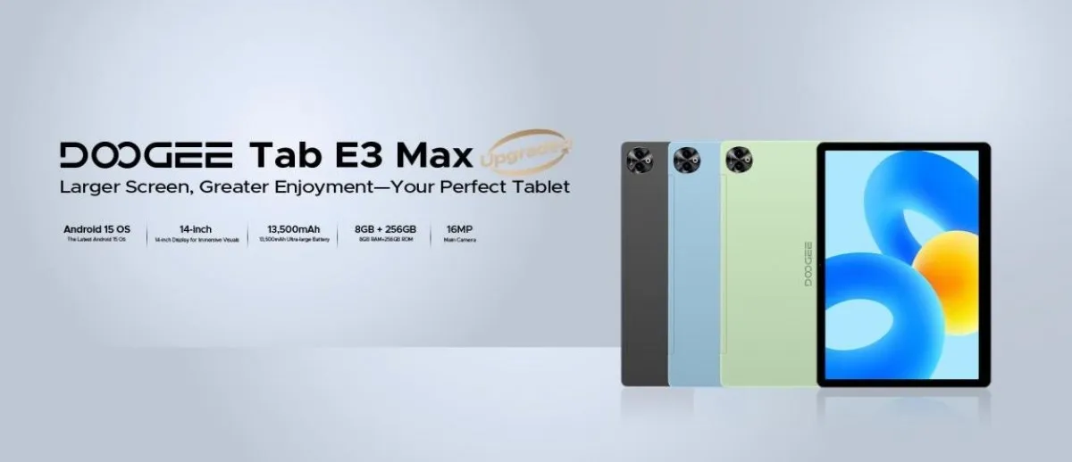 MWC 2025: Doogee reveals new products | Image 1 Doogee Tab E3