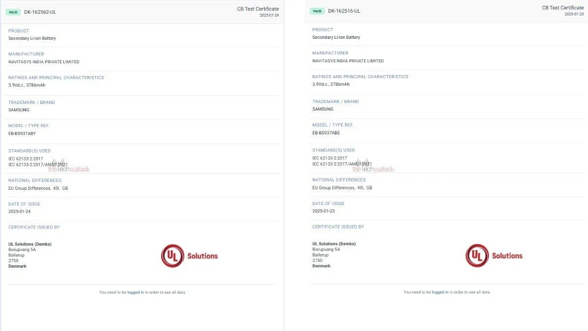 Samsung Galaxy S25 Edge: Battery capacity confirmed | Image 1 Samsung Galaxy S25 Edge