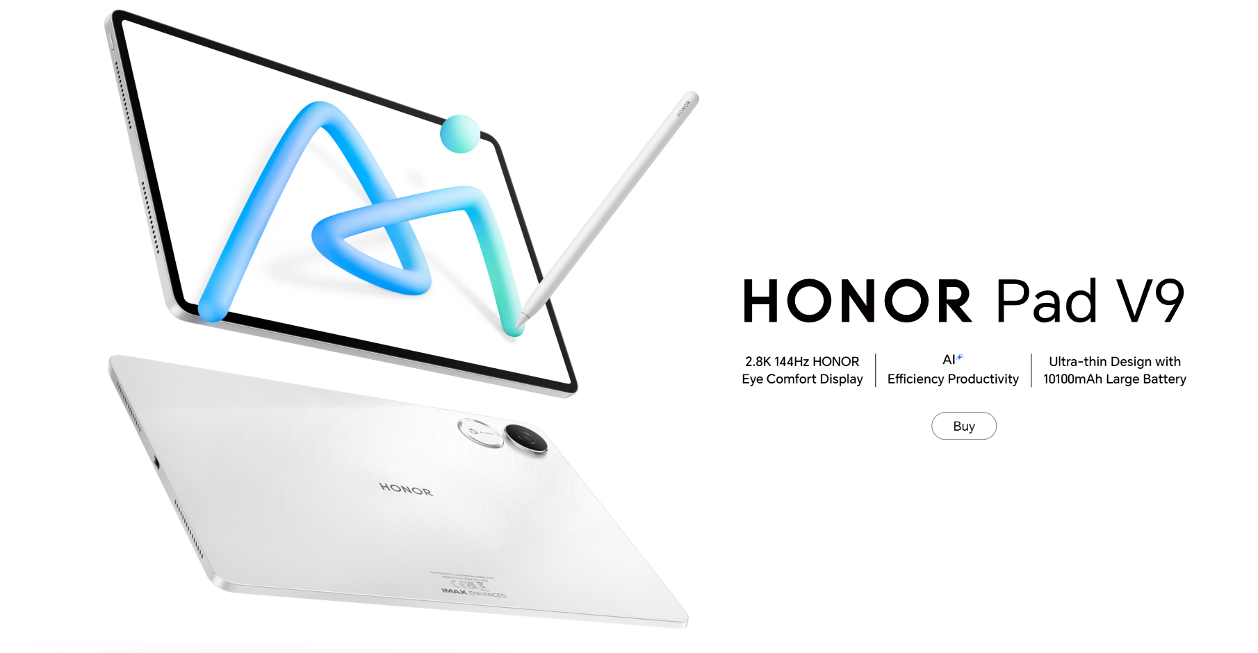 MWC 2025: HONOR launches Pad V9 tablet to the global market | Image 1 HONOR Pad V9