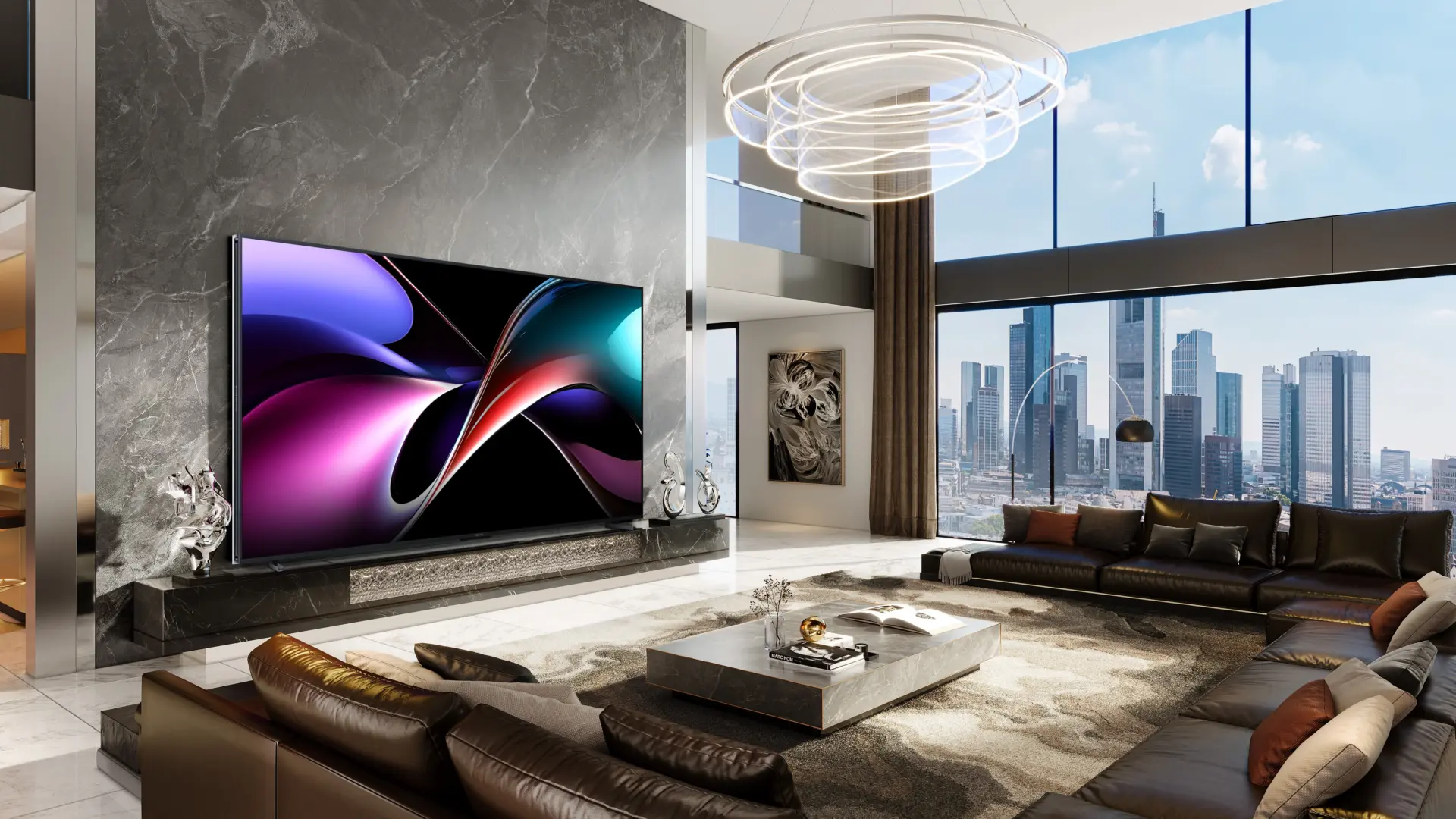 Hisense has introduced a 116-inch MiniLED TV with 10,000 nits of brightness Hisense has introduced a 116-inch MiniLED TV with 10,000 nits of brightness