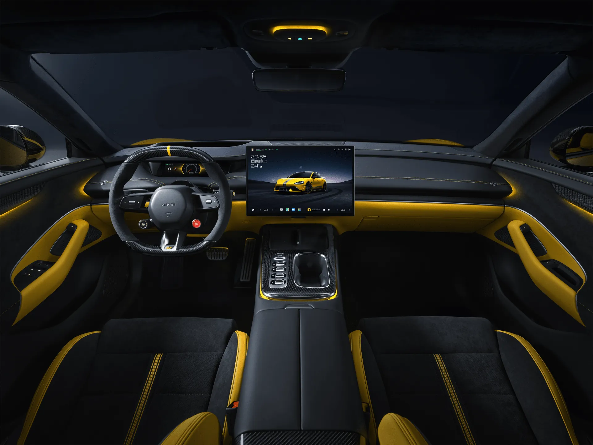 Xiaomi challenges auto giants: target for 2025 to overtake German brands | Image 4 Xiaomi challenges auto giants: goal for 2025 is to overtake German brands (xiaomi su7 ultra interior 118398 118398 118398 118398 118398)