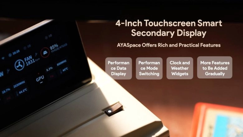 AyaNeo re-releases last year's AM01S mini PC with integrated screen | Image 5 AyaNeo re-releases last year's AM01S mini PC with integrated screen ()