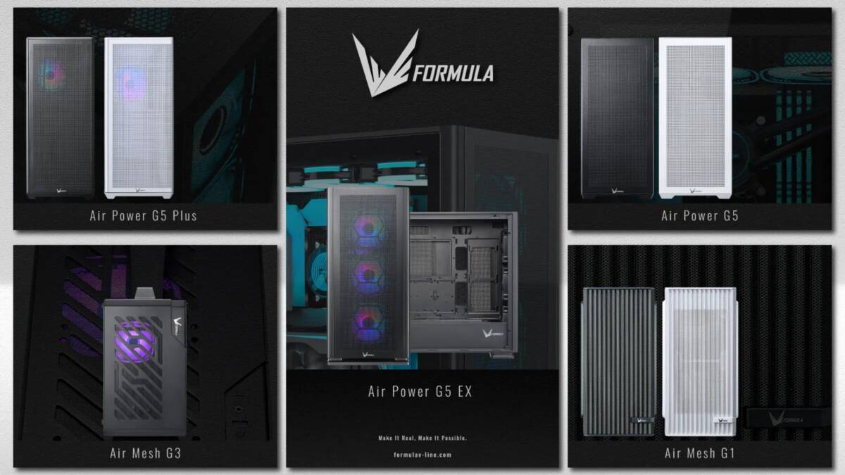 Formula V Line has released the Air Mesh G3 compact enclosures 1 413e87628a