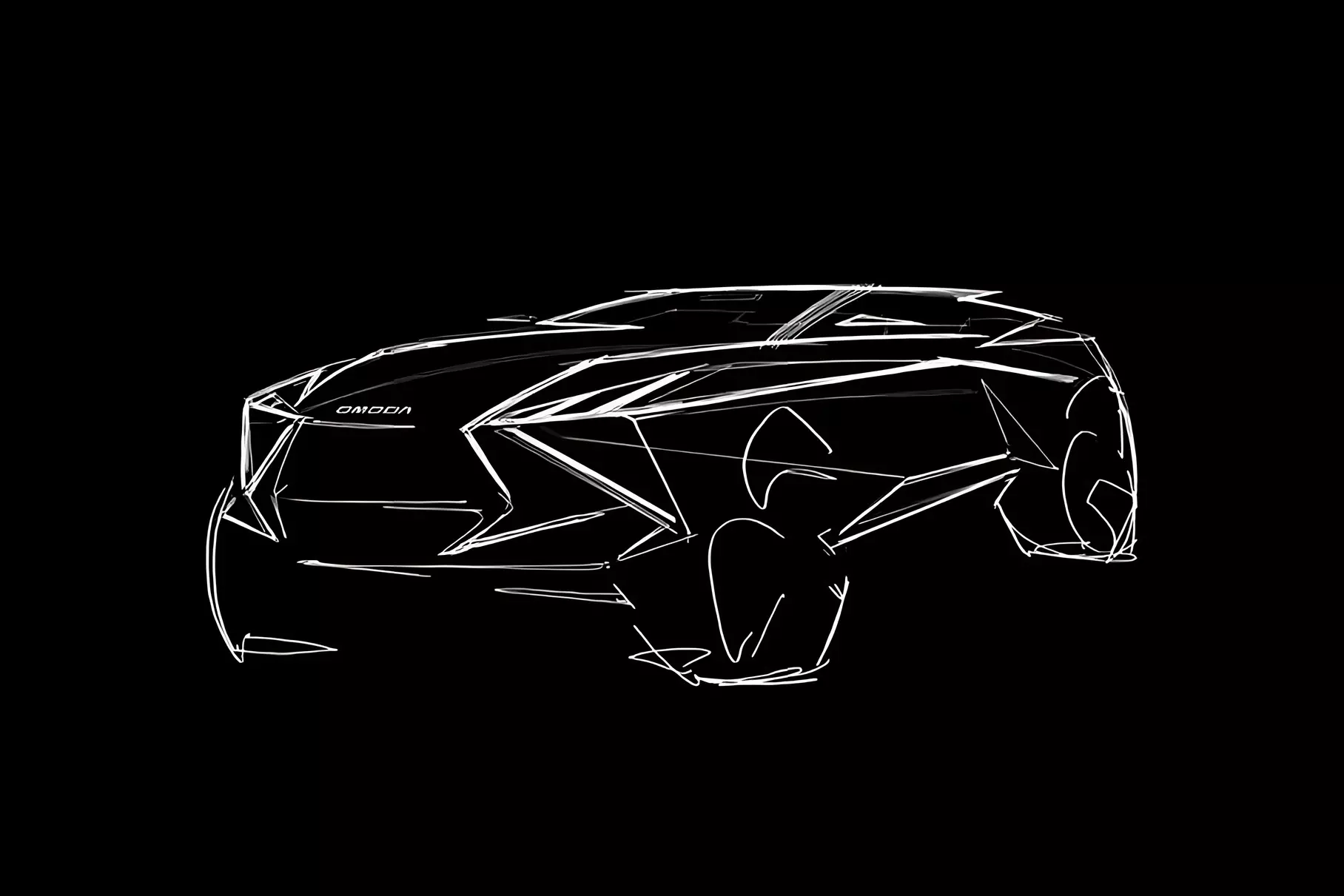 First look at Omoda C3: new affordable crossover revealed in design sketches