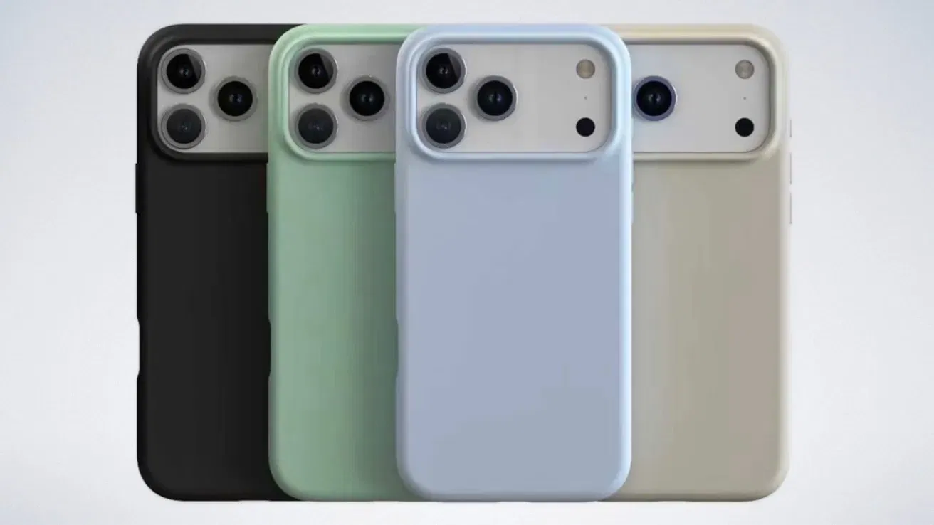 Images of iPhone 17 Pro cases with a modified camera have leaked online