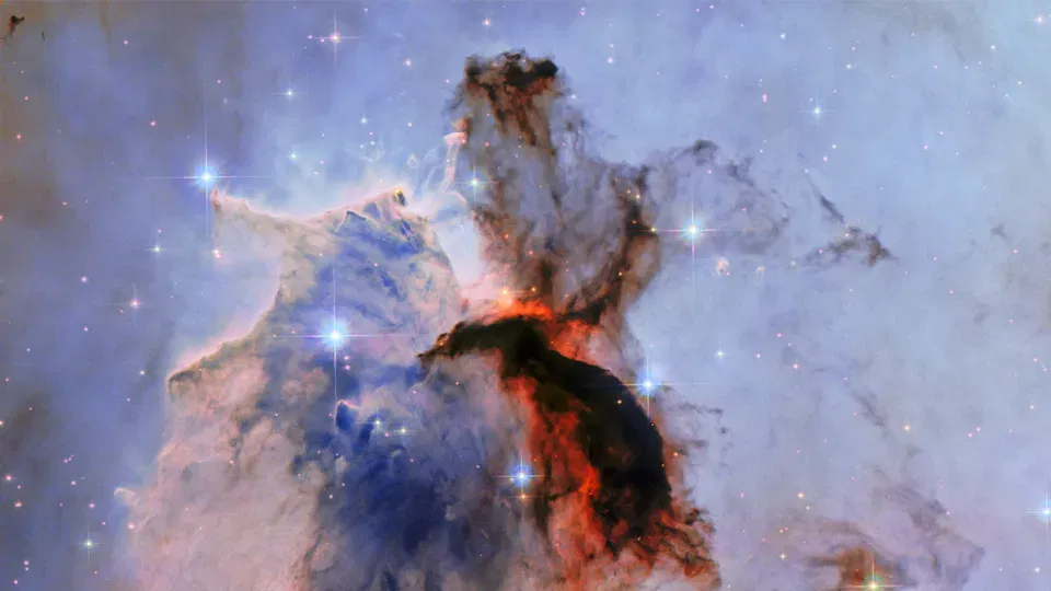 NASA has released a new image of the Eagle Nebula in honor of the 35th anniversary of the Hubble telescope