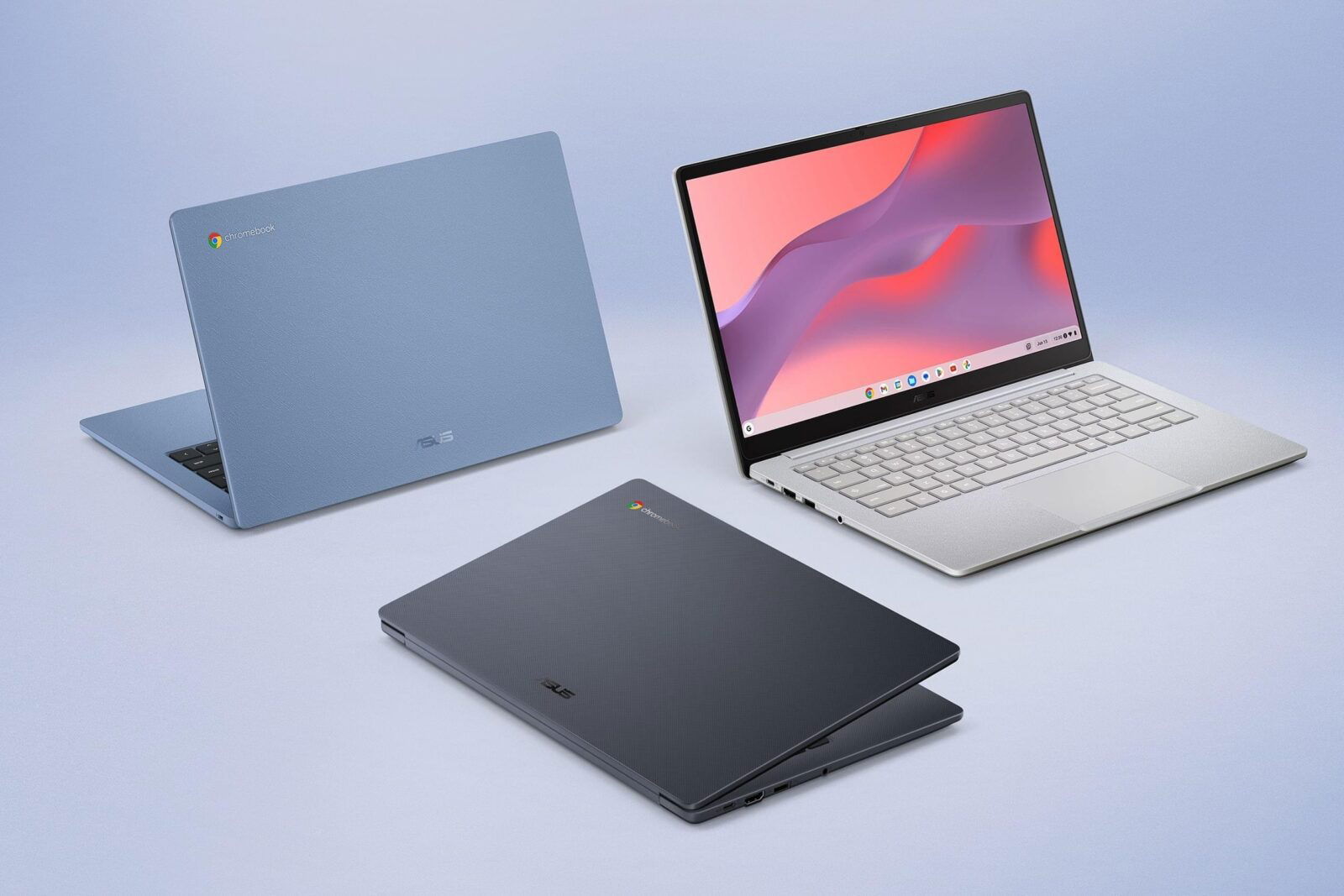 ASUS unveiled the stylish and smart Chromebook CX14 and CX15 with Google AI support
