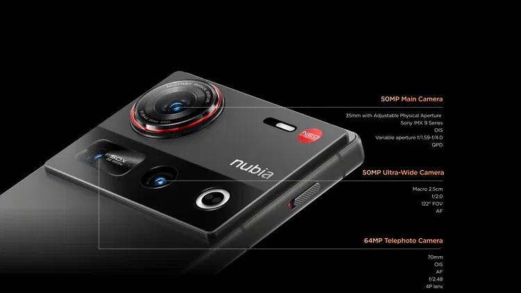 Nubia Z70S Ultra Photographer Edition – vintage style, flagship camera and an under-screen selfie camera