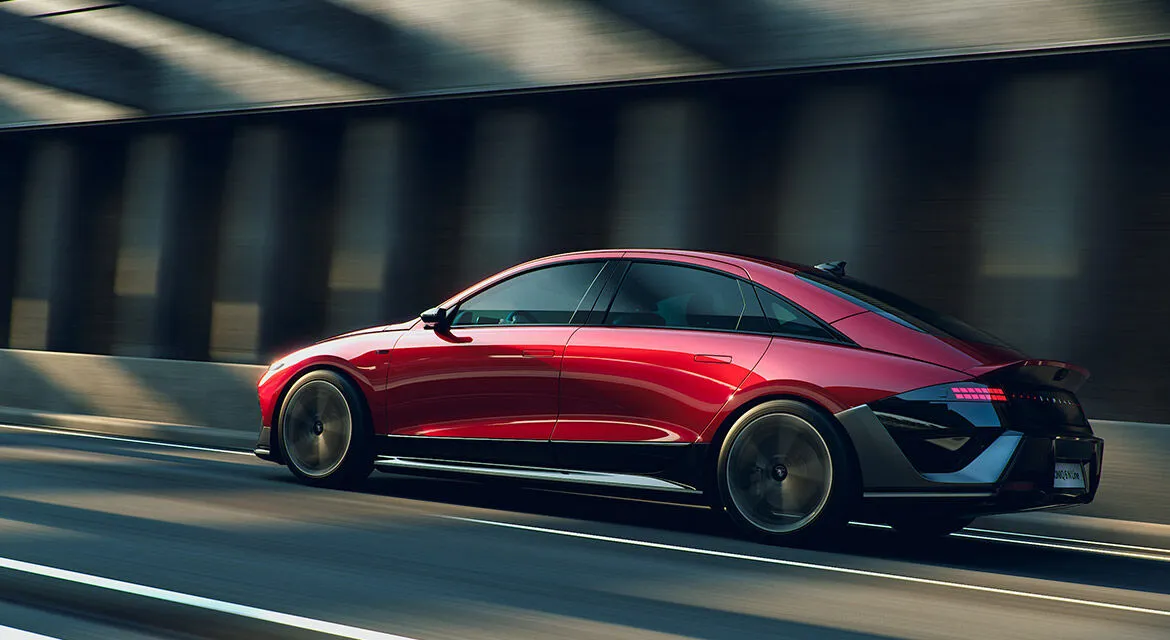 New Hyundai IONIQ 6 and IONIQ 6 N Line sport version | Image 7 unveiled in Seoul New Hyundai IONIQ 6 and IONIQ 6 N Line sport version (gallery 0403 9)