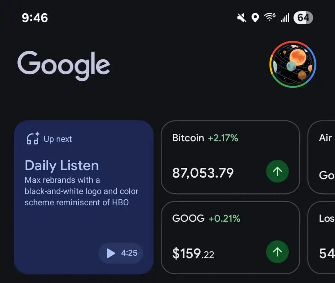 Google expands Discover carousel to more Android devices | Image 2 Google expands Discover carousel to more Android devices (google discover space foldable 2.jpg)