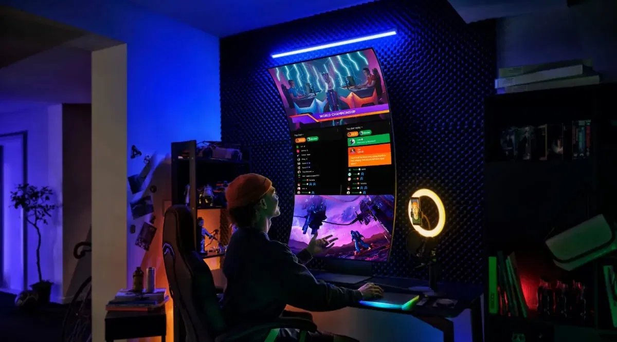 Samsung maintains its leadership in the gaming monitor market for the sixth consecutive year