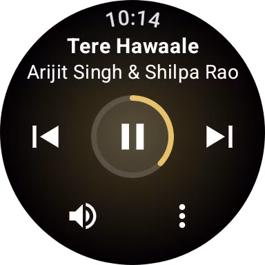 Google updated Pixel Watch: now music control done right | Image 5 Google updated Pixel Watch: now music control done right (pixel watch ytmusic control)