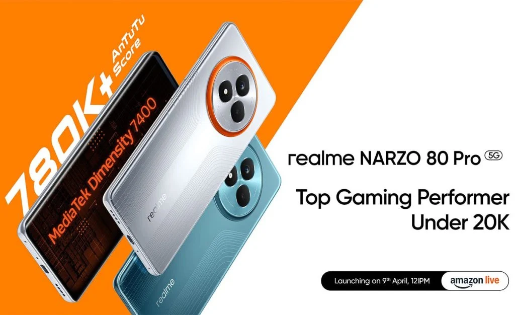 Realme prepares to launch Narzo 80 Pro and Narzo 80x with new Dimensity chips | Image 1 Realme prepares to launch Narzo 80 Pro and Narzo 80x with new Dimensity chips (realme narzo 80 pro india launch date 2)