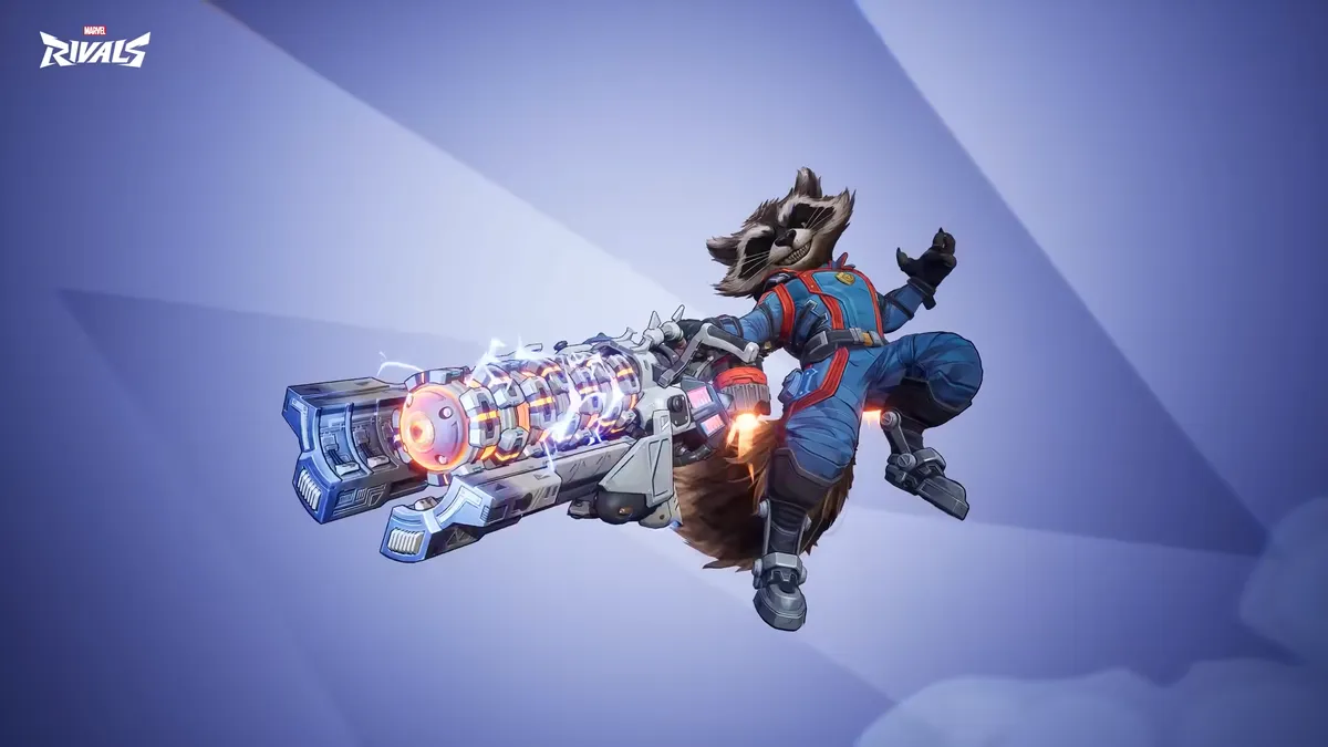 Marvel Rivals: 6 Heroes Worth Exploring in Season 2 | Image 7 Marvel Rivals: 6 Heroes Worth Exploring in Season 2 (rocket raccoon trailer art.png)