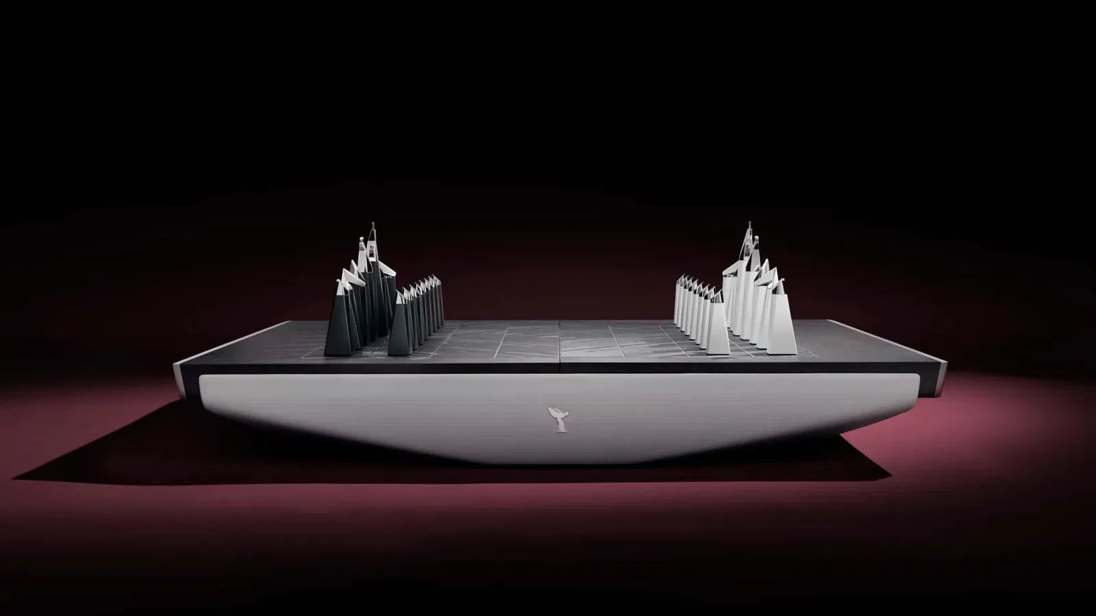 Rolls-Royce has unveiled a chess set that looks like an art object