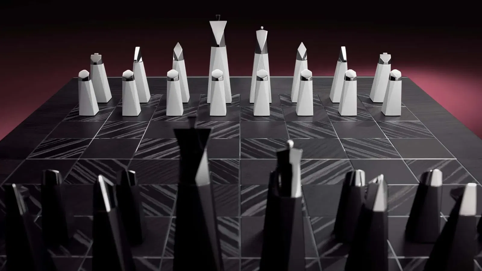 Rolls-Royce unveils chess that looks like an art object | Image 3 Rolls-Royce unveils chess that looks like an art object (rolls royce chess set 4)