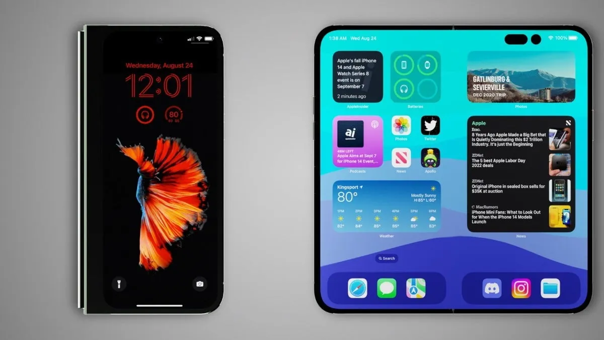 Samsung is betting on a foldable iPhone rather than its own Galaxy Z Fold 7
