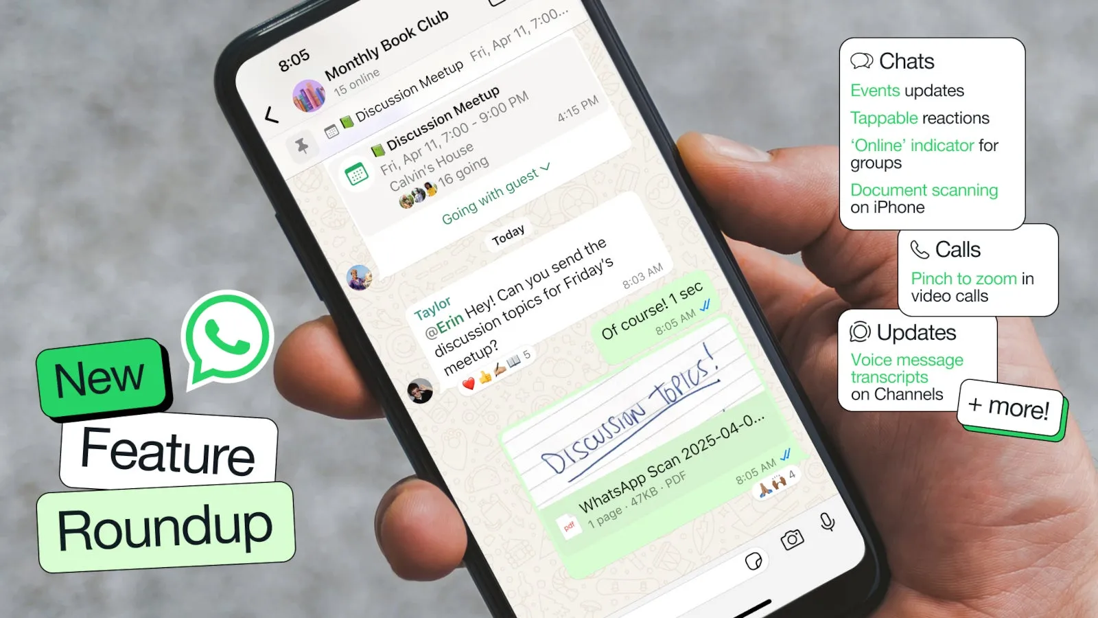 WhatsApp's biggest update is now available: what's changed | Image 3 WhatsApp's biggest update is now available: what's changed (whatsapp feature drop.webp)