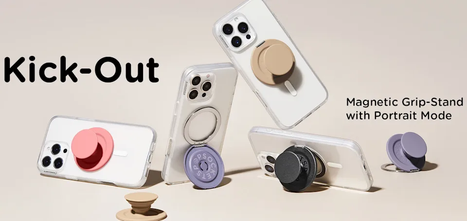 PopSockets has released a mount with a vertical stand PopSockets has released a mount with a vertical stand