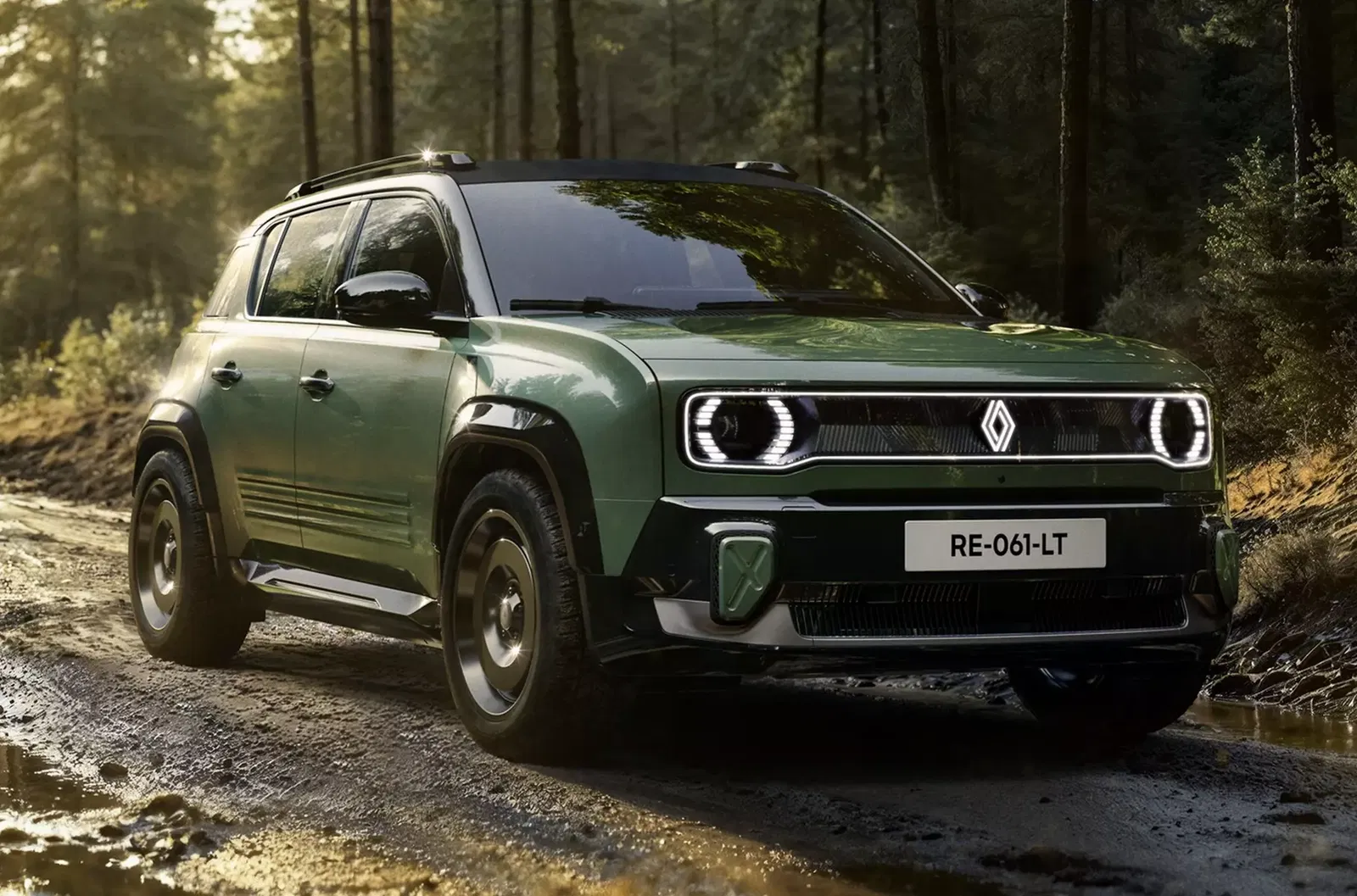 Renault has unveiled the R4 Savane 4×4 concept with all-wheel drive