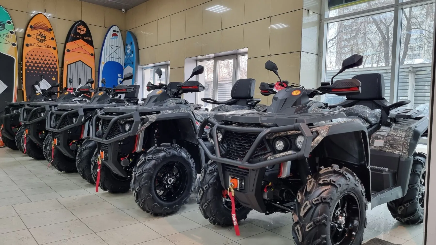 Sales of HND QRX series ATVs started in Russia