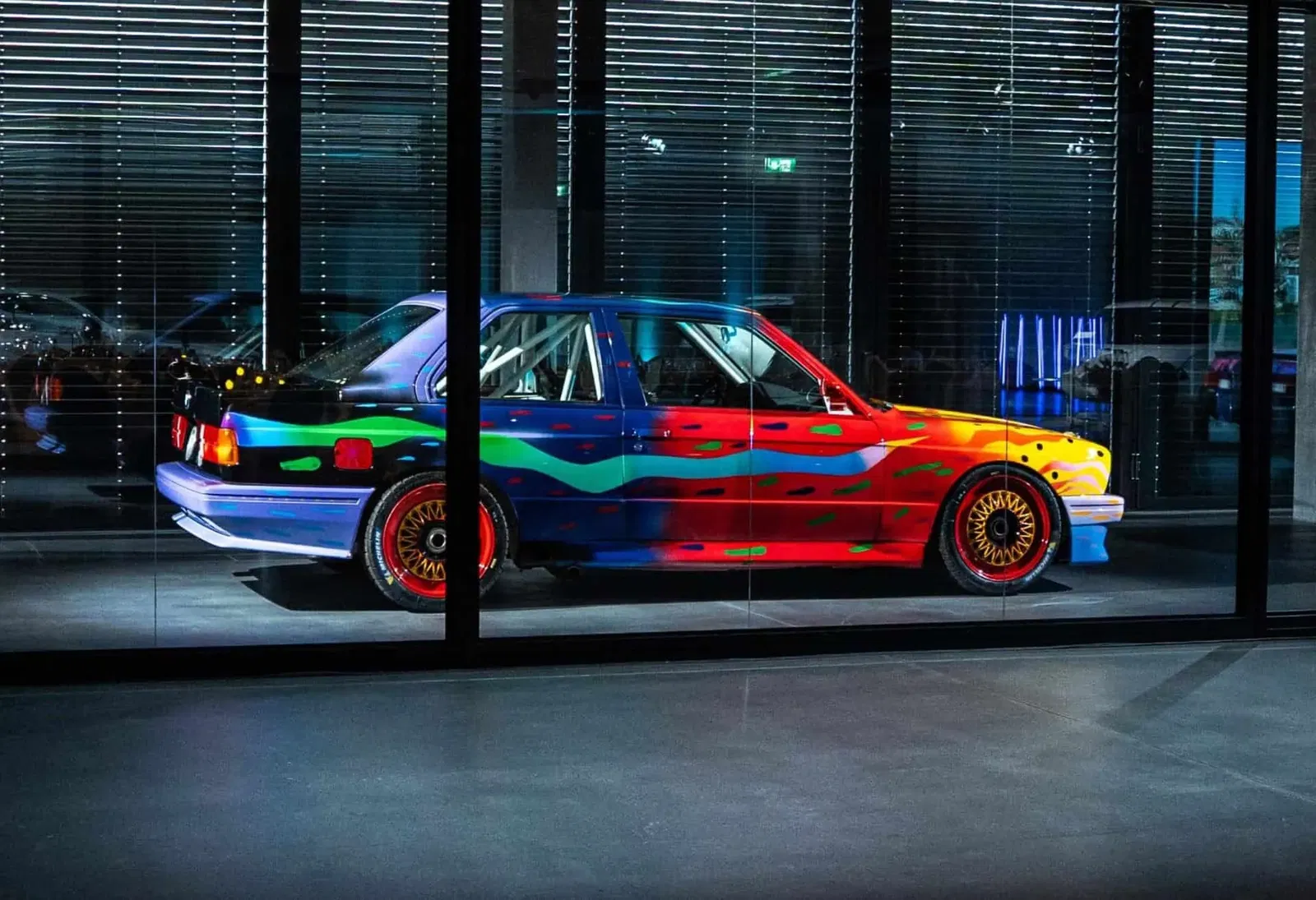 BMW Art Cars by Warhol and Lichtenstein shown in Switzerland