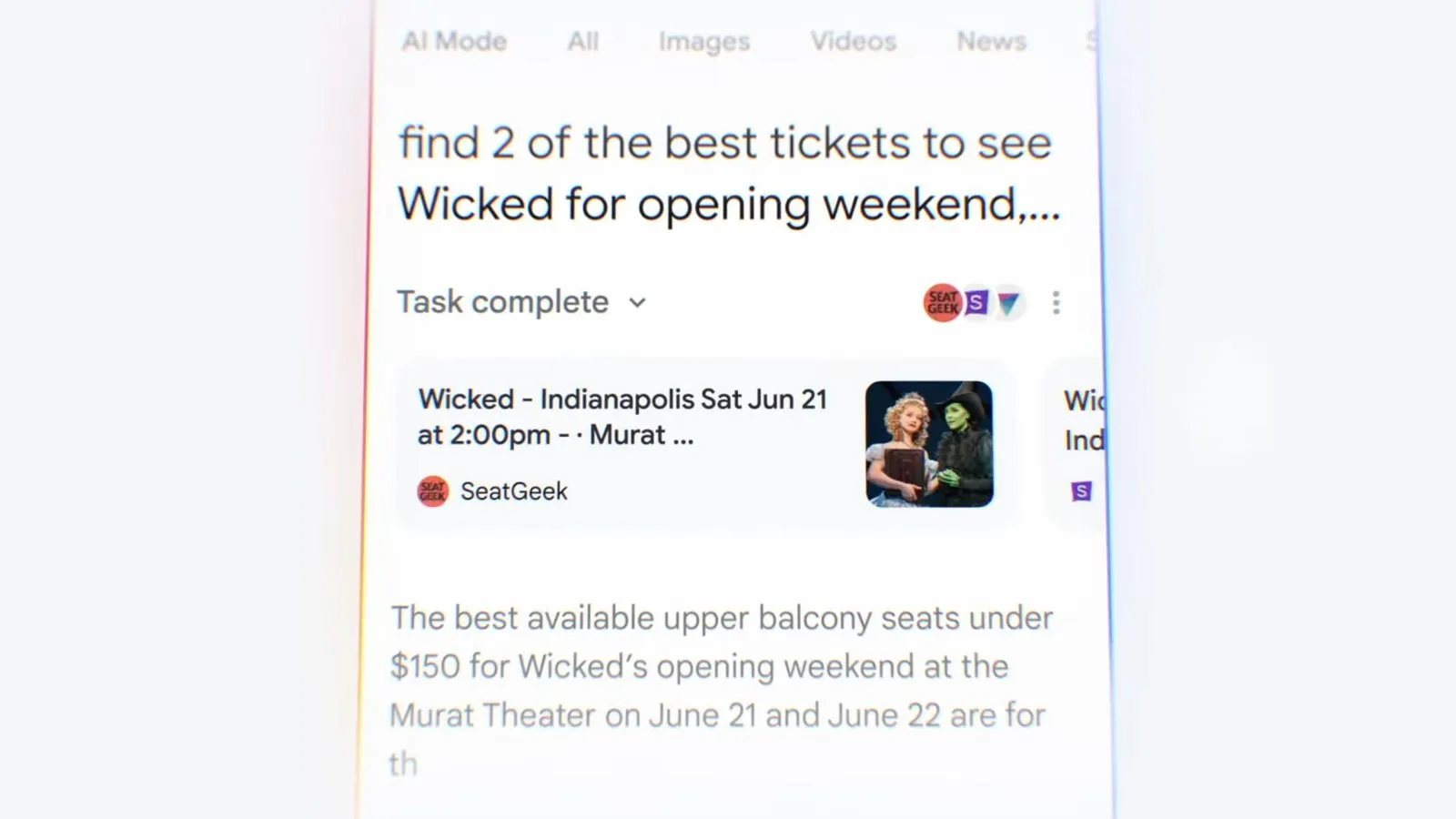 Google has added a separate AI mode to search