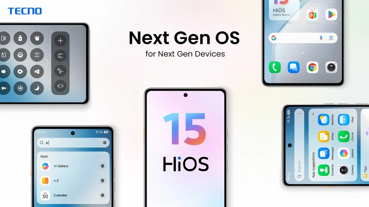 Tecno unveiled the HiOS 15 shell with an AI focus