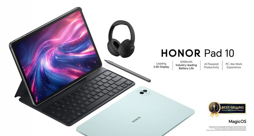 Honor has unveiled its new Honor Pad 10 tablet