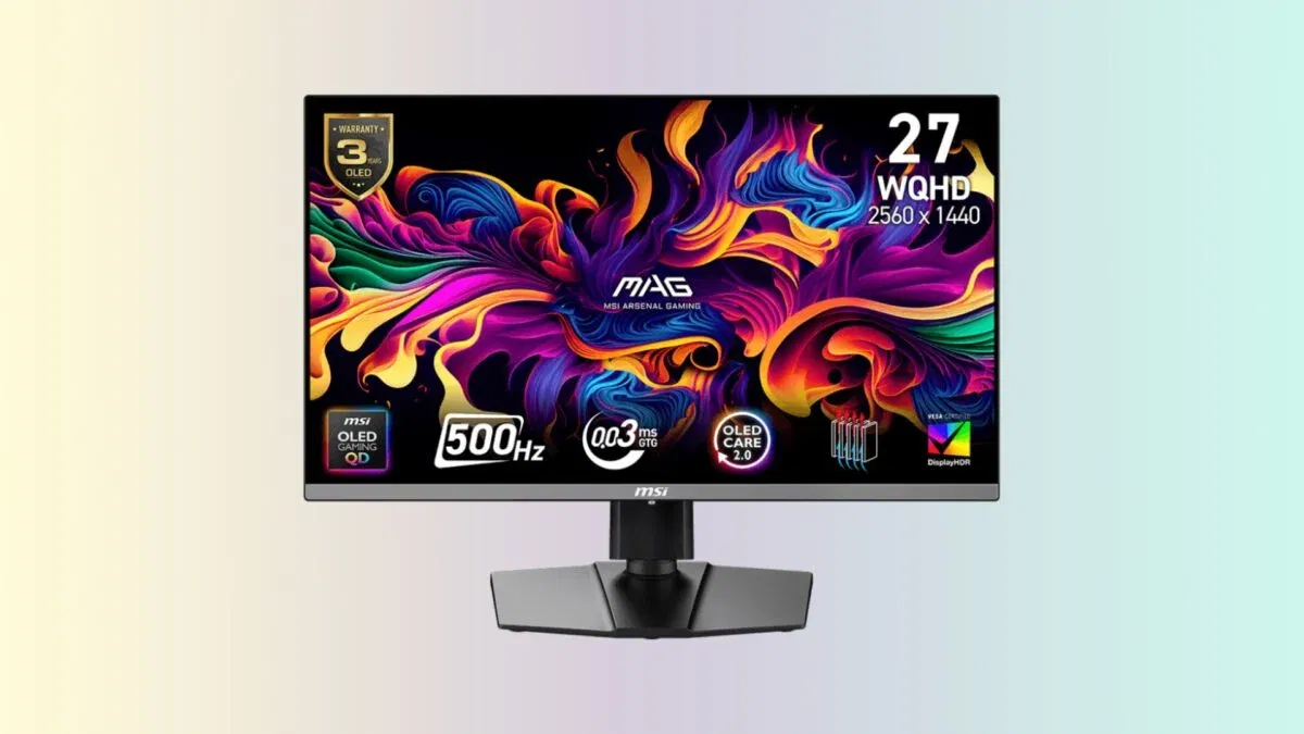 Computex 2025: MSI showed 500Hz MAG 271QR X50 and 272QP X50 OLED monitors