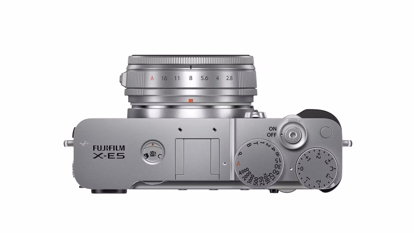 Fujifilm unveils X-E5 with 40MP sensor and retro display 4 16949961 image pt10 x e5 top xf23f2 8 silver rect.jpg edited
