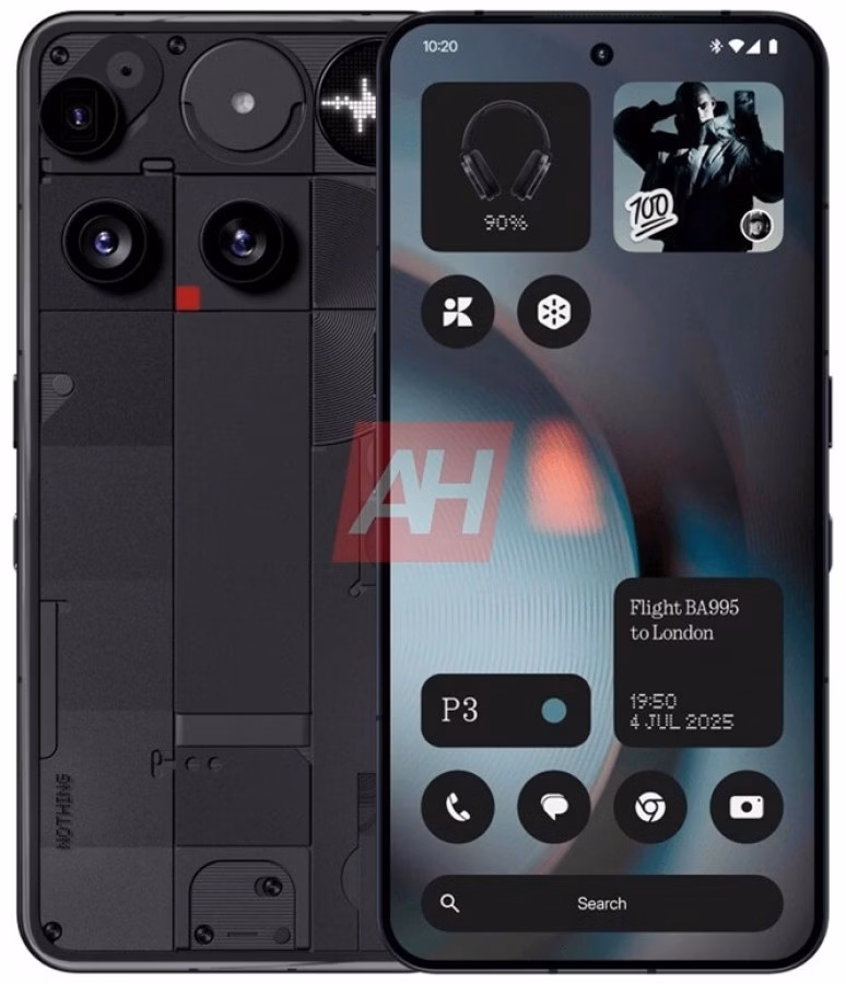 Nothing Phone (3): official renders of 2 published Nothing Phone (3)
