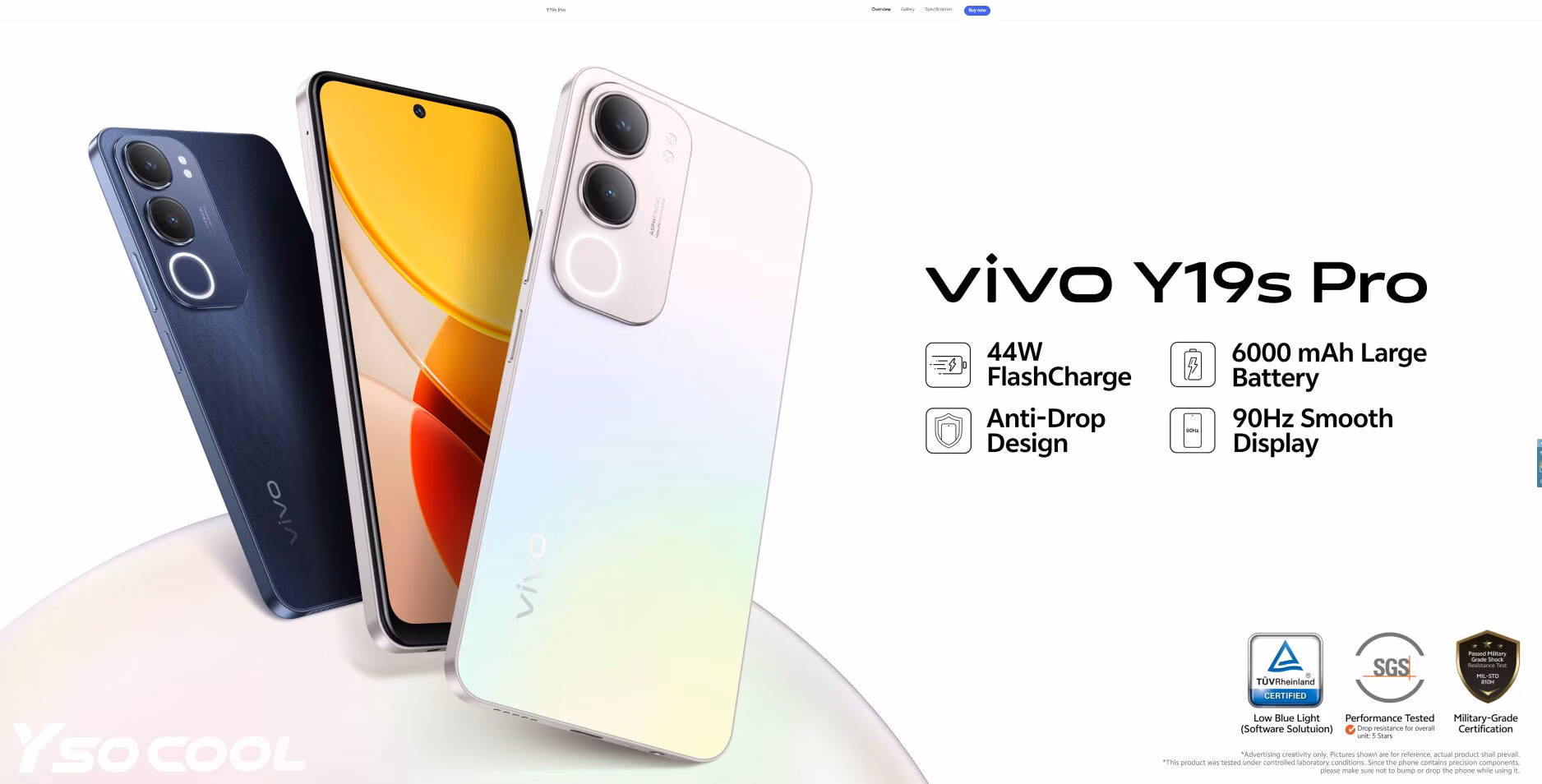 Vivo Y19s Pro