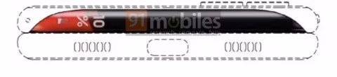 Samsung has registered a patent for an Edge-screen 6 flip-out smartphone