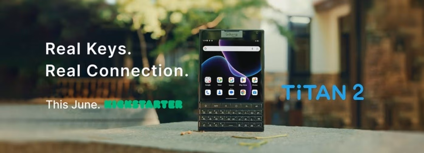 Unihertz unveils Titan 2 smartphone with QWERTY keyboard 5 titan2