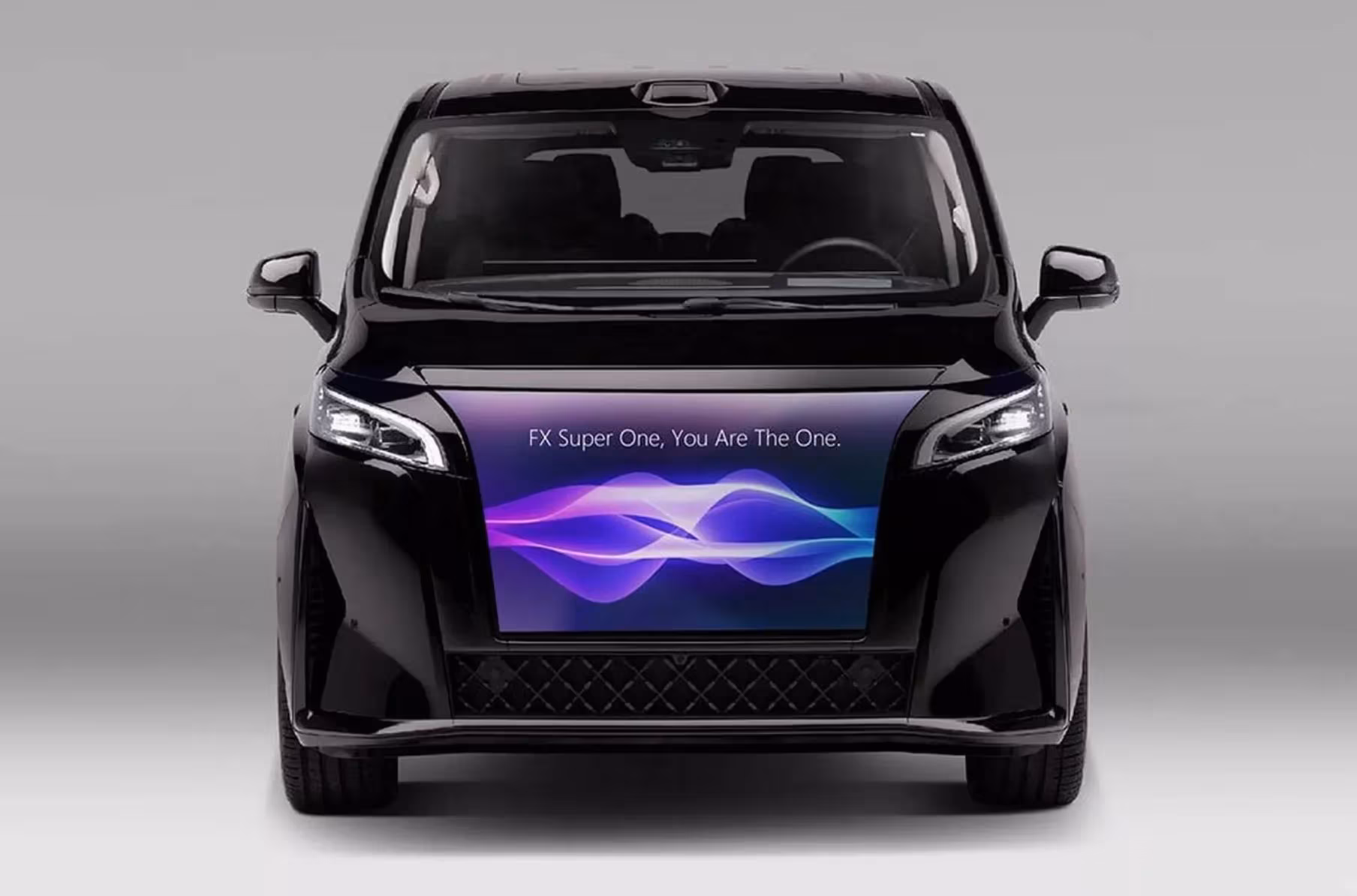 Faraday Future has launched the FX Super One electric minivan with AI F.A.C.E. system. Faraday Future has launched the FX Super One electric minivan with AI F.A.C.E. system.