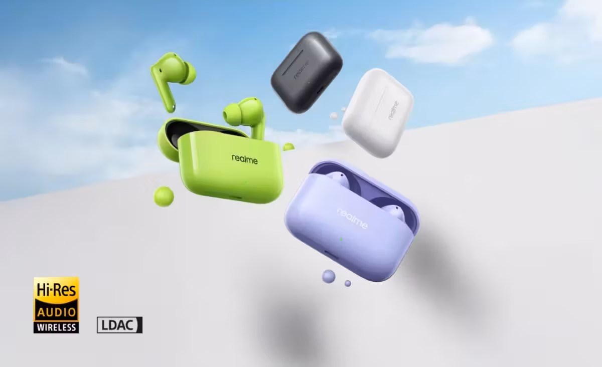 Realme Buds T200 with active noise cancellation and LDAC support will be released on July 24th