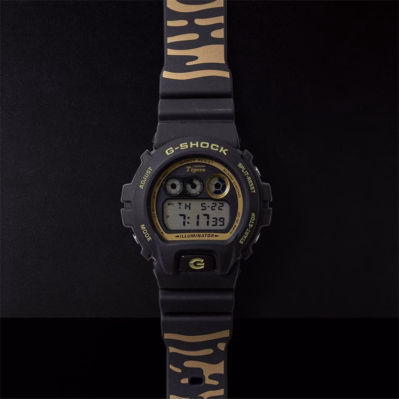 Casio released a limited edition G-Shock watch in honor of the 90th anniversary of Hanshin Tigers